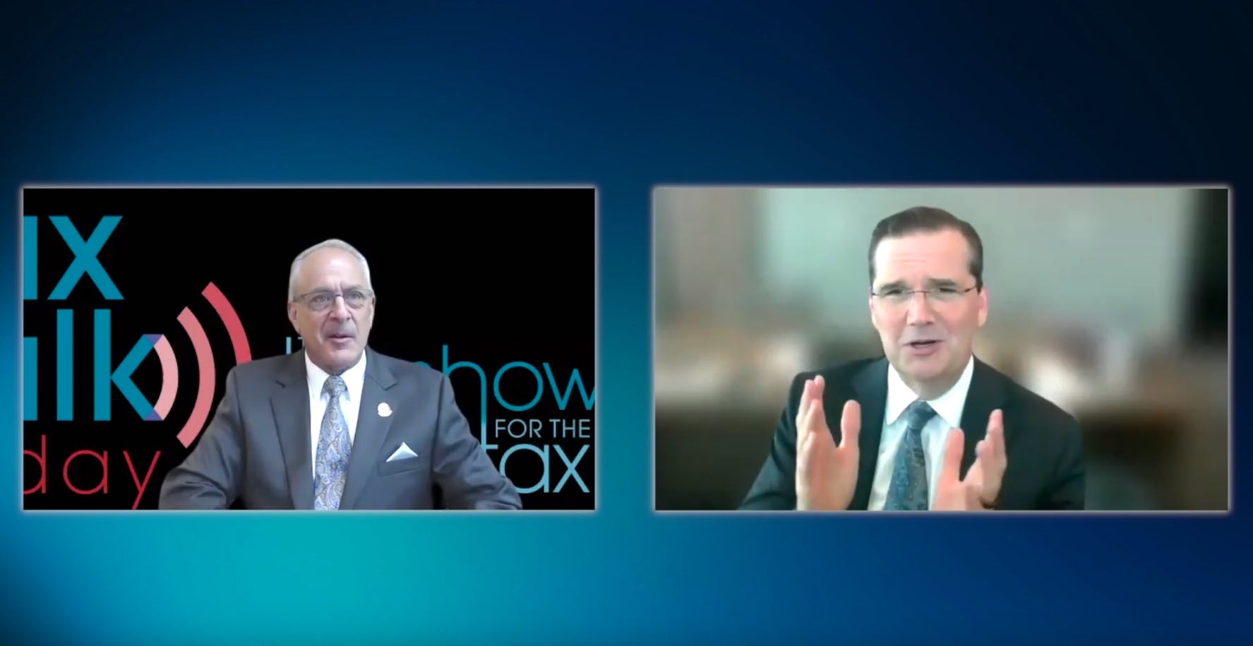 Commissioner Barnett on Tax Talks Today