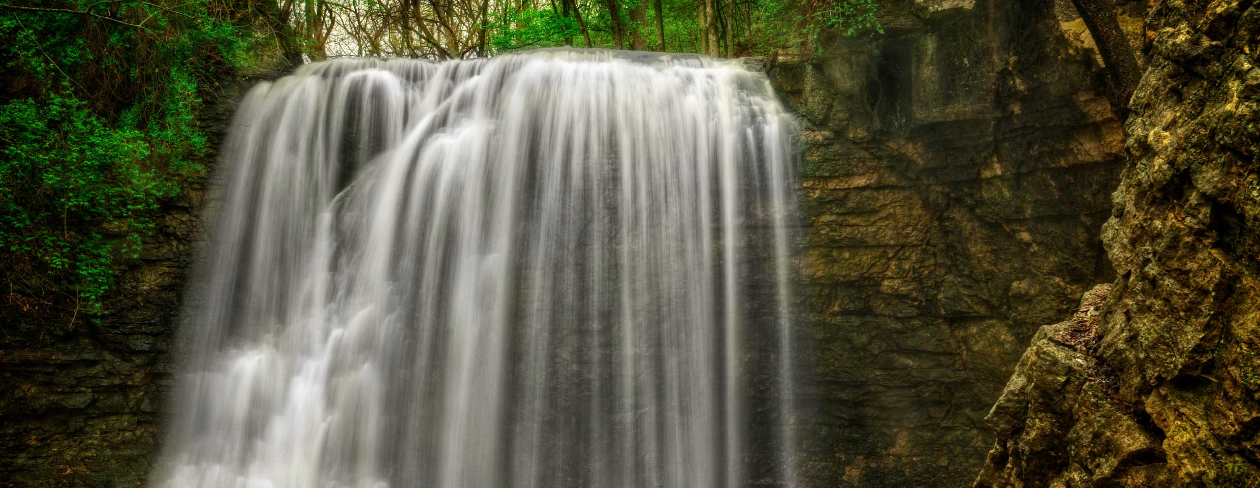 Dublin, Ohio waterfall
