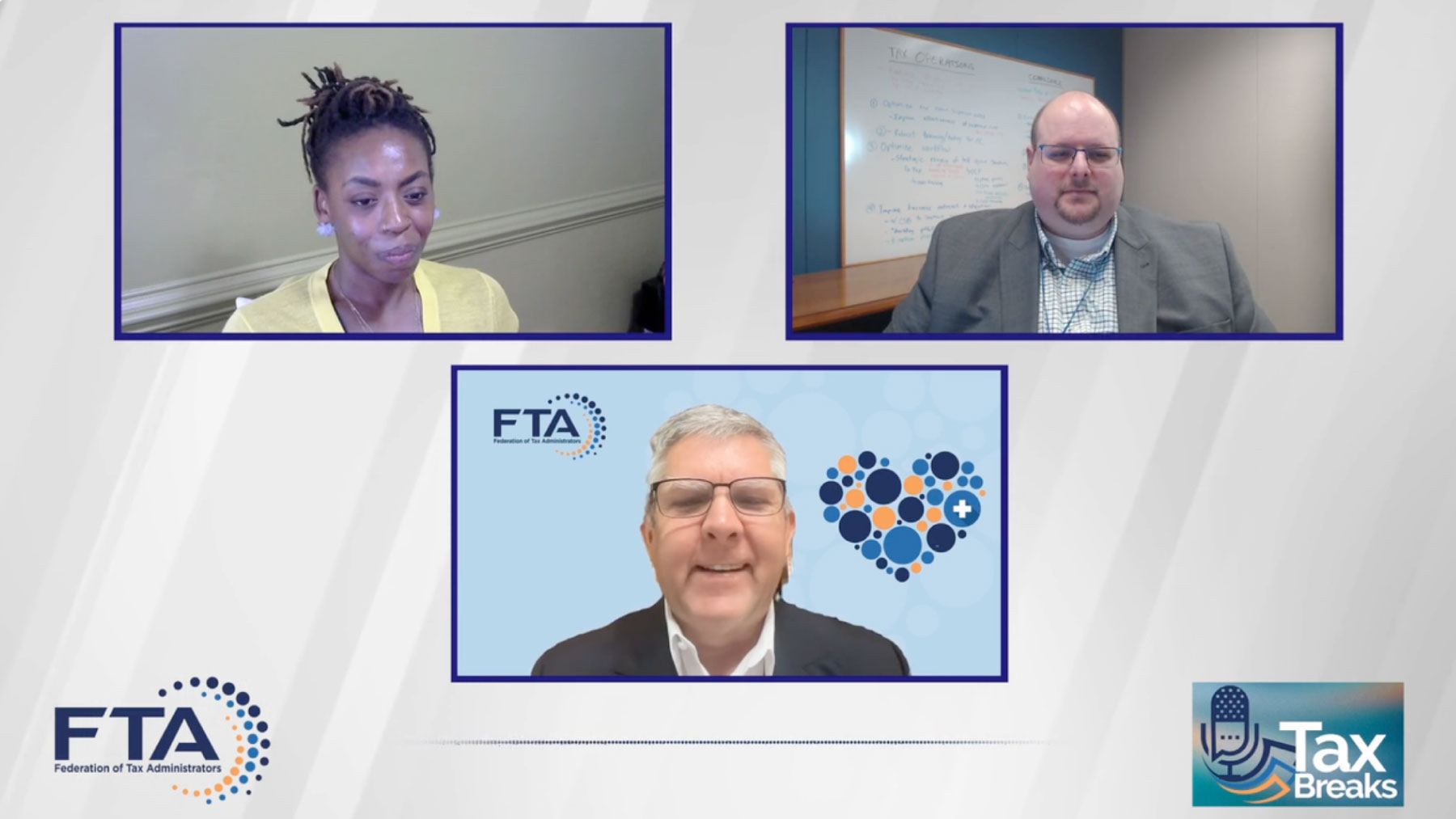 Tax Breaks with Charlie Helms, Chiquita Hills, and Kyle Duerstein
